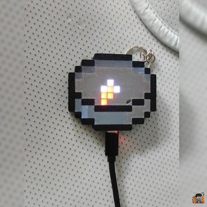 Brújula Pixel Spawn-Pointer Estilo Minecraft